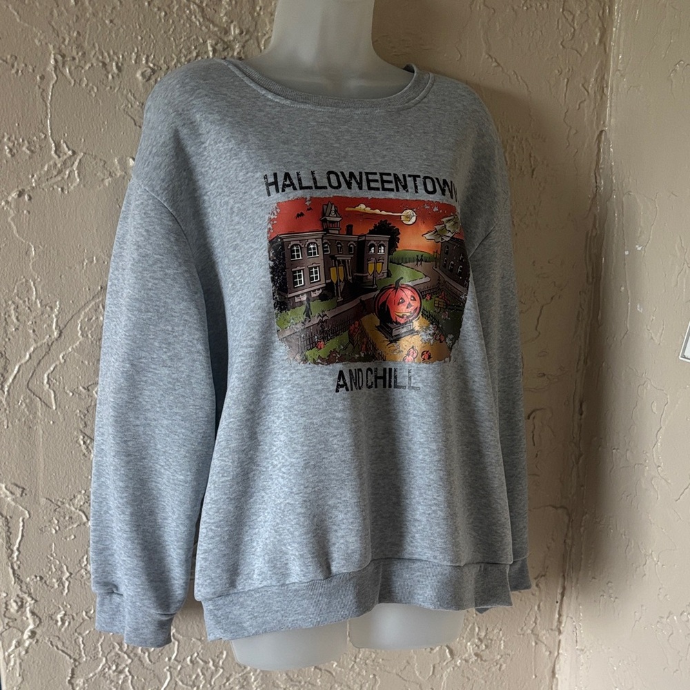 Gray Halloweentown Sweatshirt -XXL